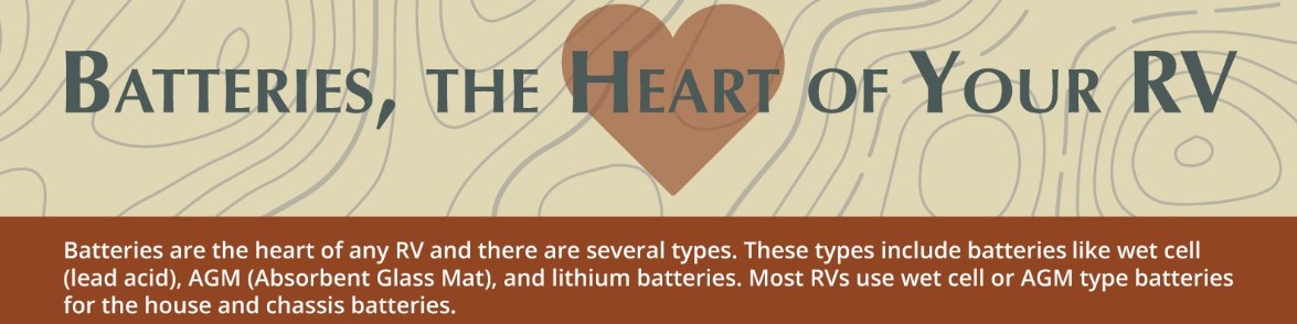 Read more about the article Batteries, The Heart of Your RV