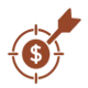 Icon of price tag representing competitive pricing