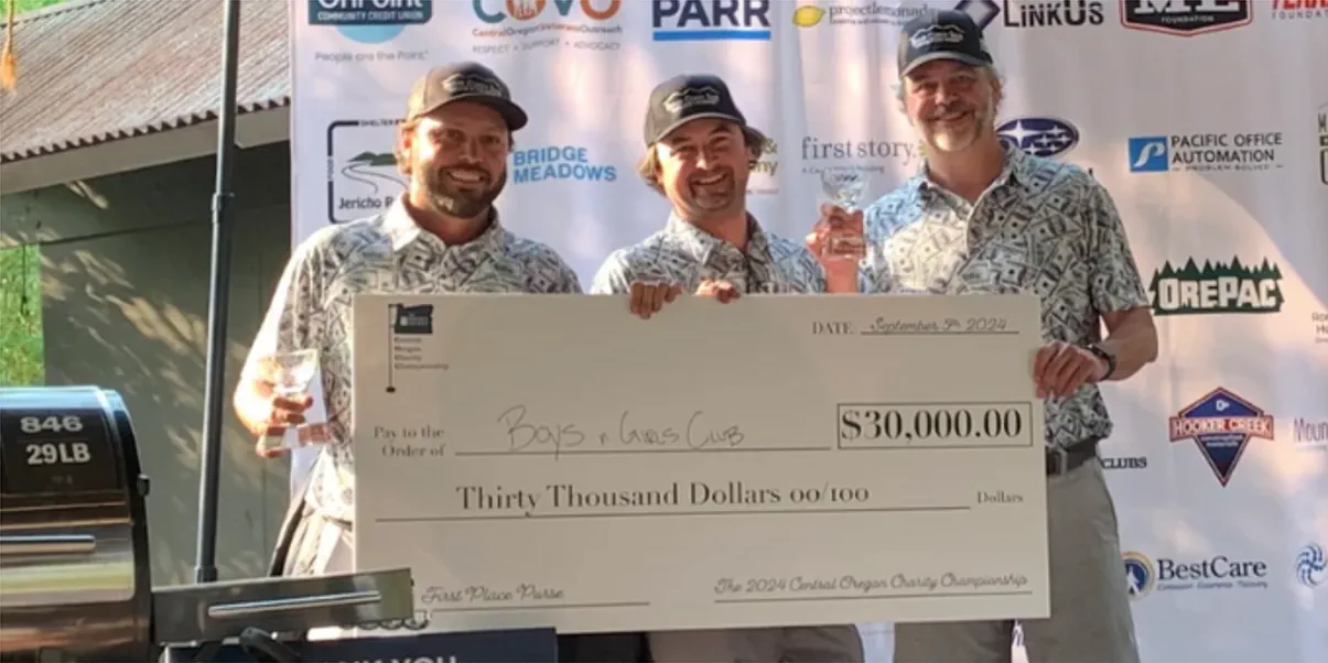 2024 Central Oregon Charity Championship - $30, 000 for Boys adn Girls Club