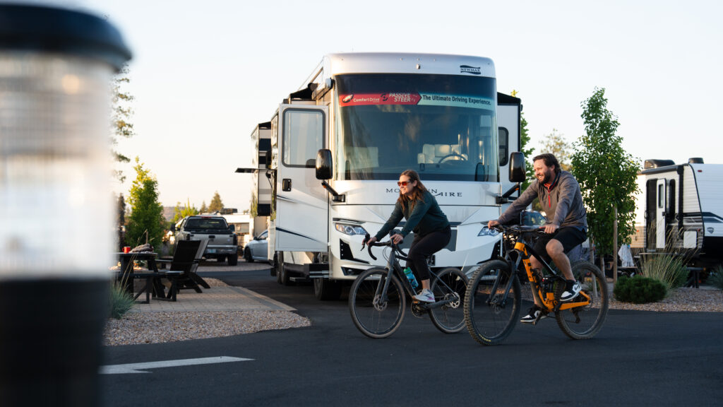 Luxury Beaver Coach Sales RV at the Bend RV Resort