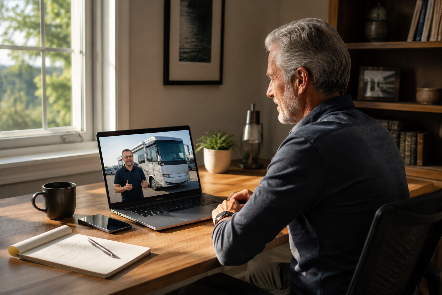 Read more about the article How to Buy a Luxury RV Sight Unseen From Out of State (And Do It Right)