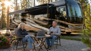 Read more about the article Can You Live Full-Time in a Luxury Motorhome? Everything You Need to Know Before You Commit