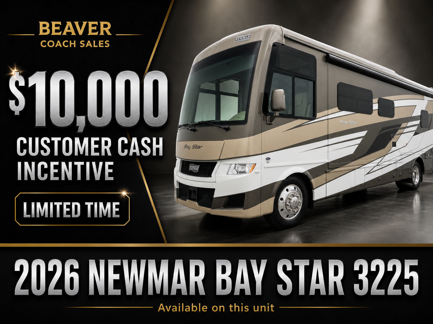 2026 Newmar Bay Star 3225 CLASS A
